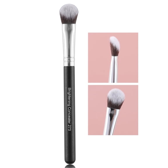 ENERGY Concealer Brush Under Eye Kitten Paw 273 - Soft Vegan for Liquid/Cream, Covers