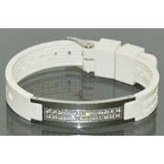 ENERGY POWER SILICON BRACELET EMF PROTECTION MAGNET THERAPY ** 4 in 1**