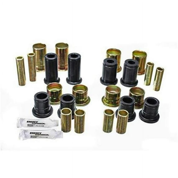 ENERGY SUSPN 33156G Control Arm Bushing Set, Front - Black