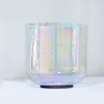 thumbnail image 1 of ENERGYSOUND 440 Hz Cosmic Light Clear G Throat Chakra Quartz Crystal Singing Bowl 6 inch mallet &O-ring included, 1 of 2