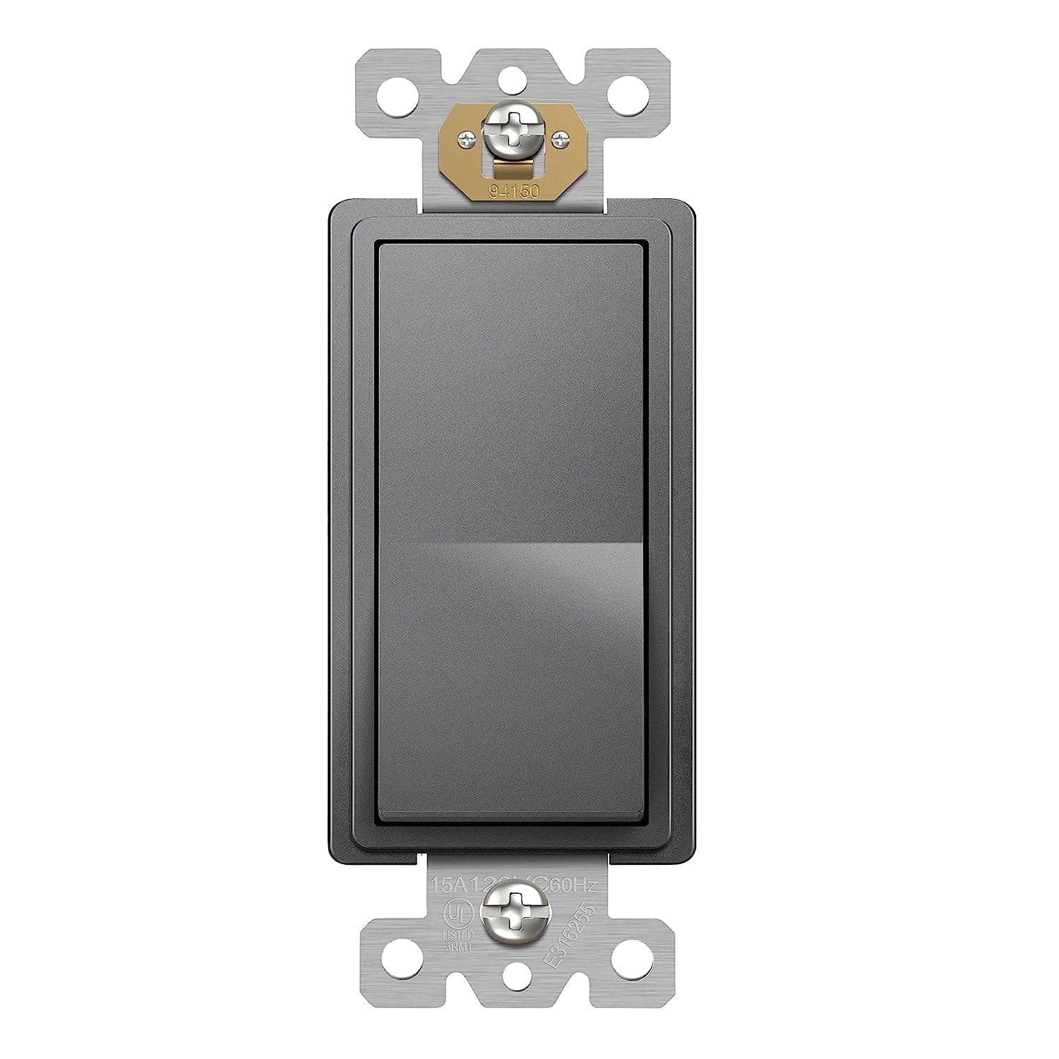 ENERLITES 4-Way Decorator Paddle Rocker Light Switch, Clamp Down
