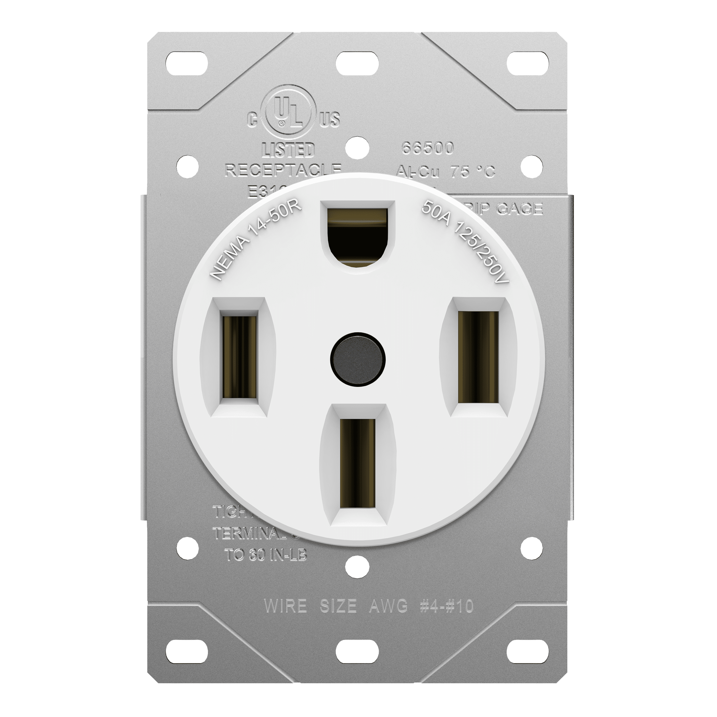 ENERLITES 50 Amp Range Receptacle Outlet for RV and Electric Vehicles
