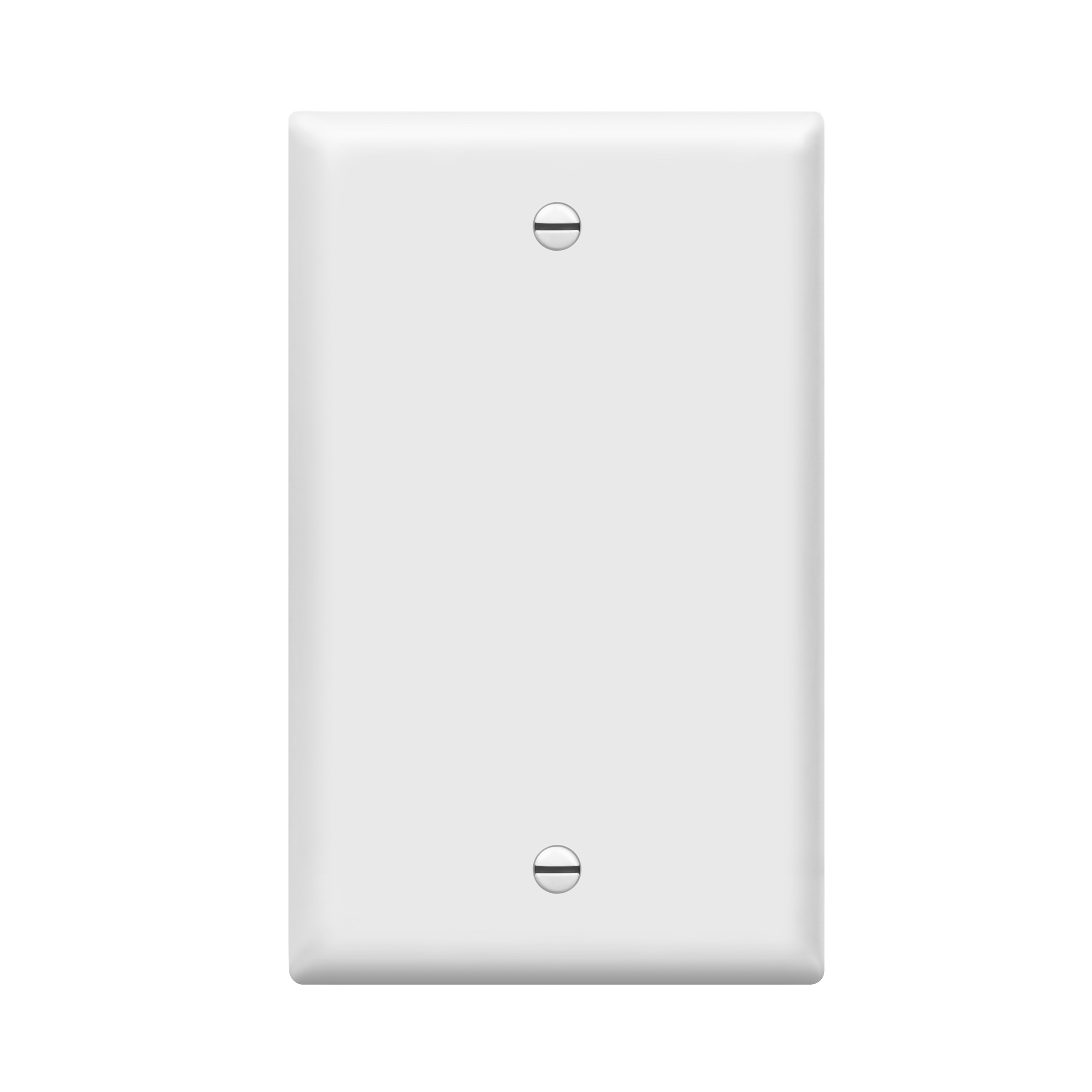 Pass & Seymour Trademaster Jumbo Blank Wall Plate, White (M20