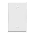 thumbnail image 1 of ENERLITES Blank Device Wall Plate, Gloss Finish, Mid-Size 1-Gang 4.88" x 3.11", Unbreakable Polycarbonate Thermoplastic, UL Listed, 8801M-W, White, 1 of 4