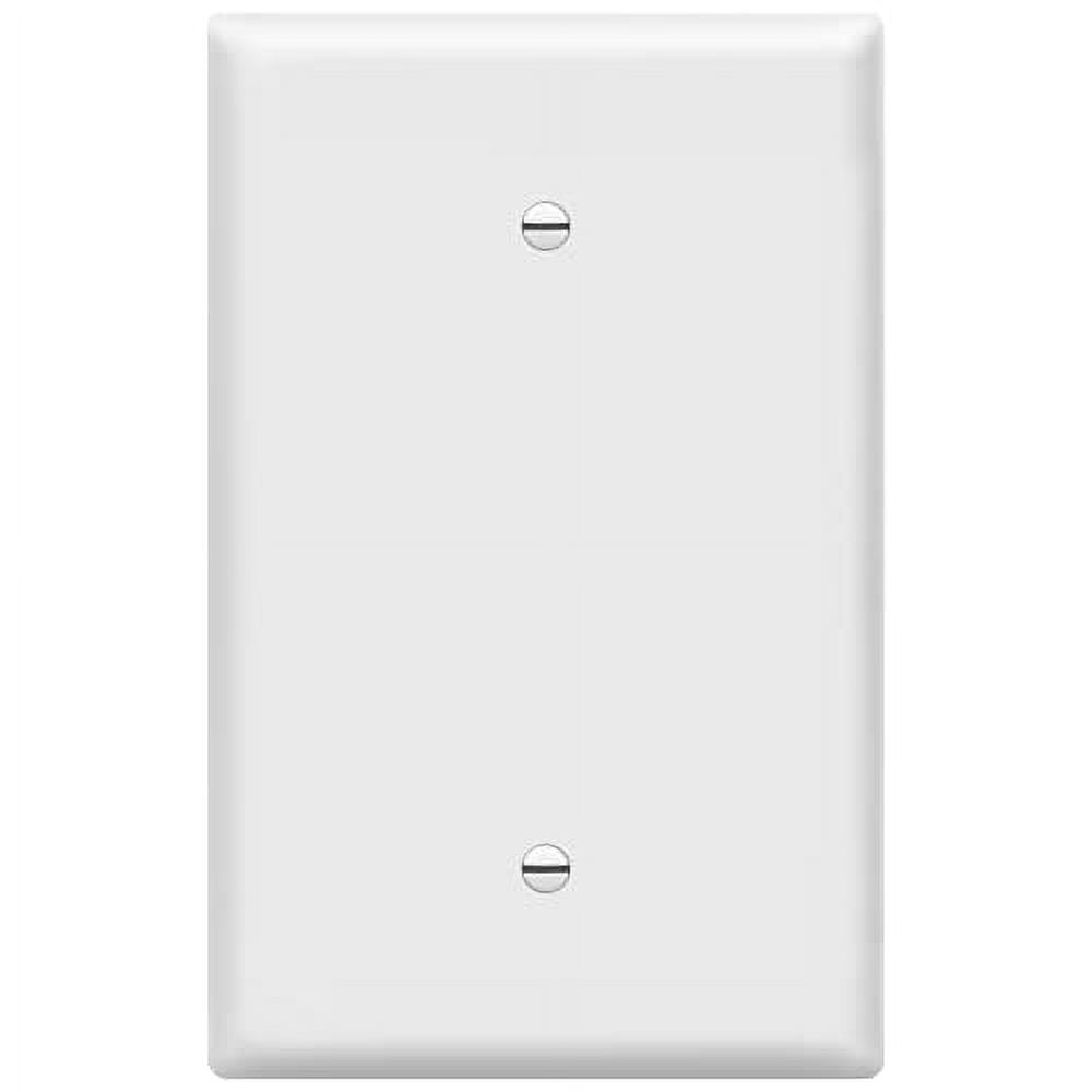 ENERLITES Blank Device Wall Plate, Jumbo Blank Covers, OverSize 1Gang