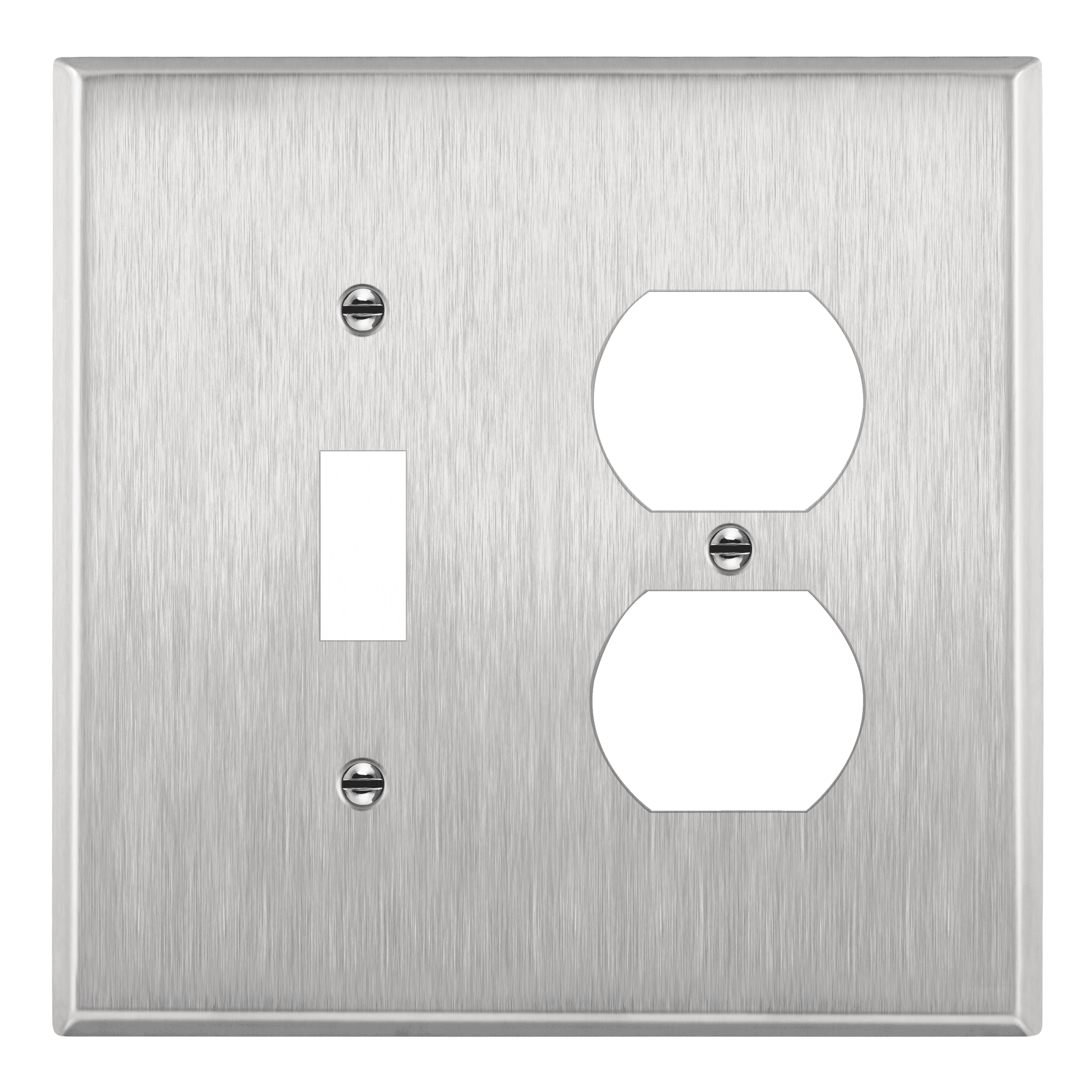 ENERLITES Combination Toggle Light Switch and Duplex Receptacle Outlet ...