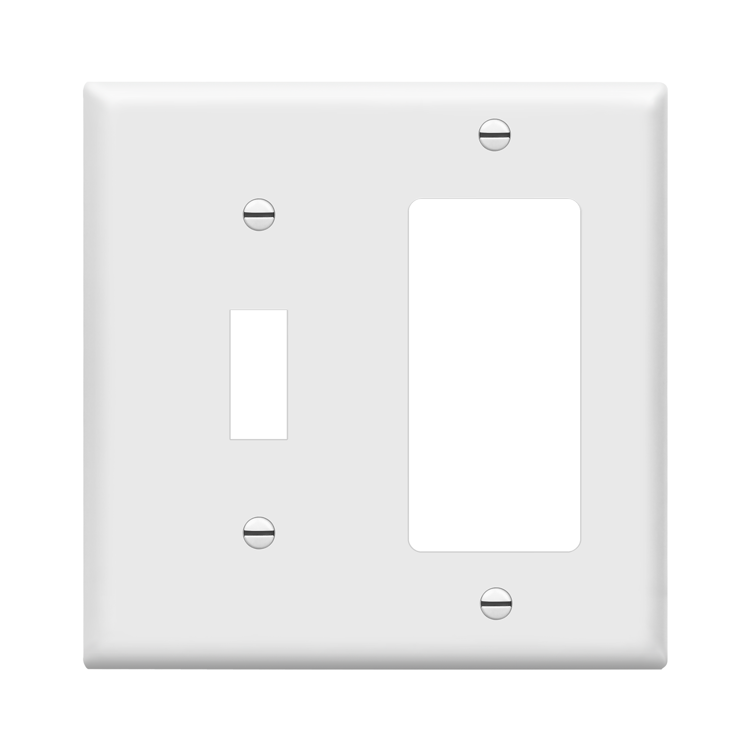 Rivers Edge Products Standard Light Switch Cover Plate, Triple Toggle