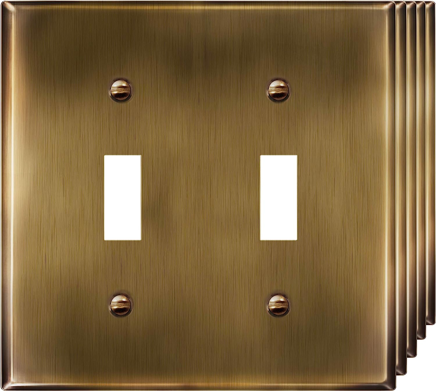 Franklin Brass Paisley DoubleSwitch Wall Plate, Available in Multiple