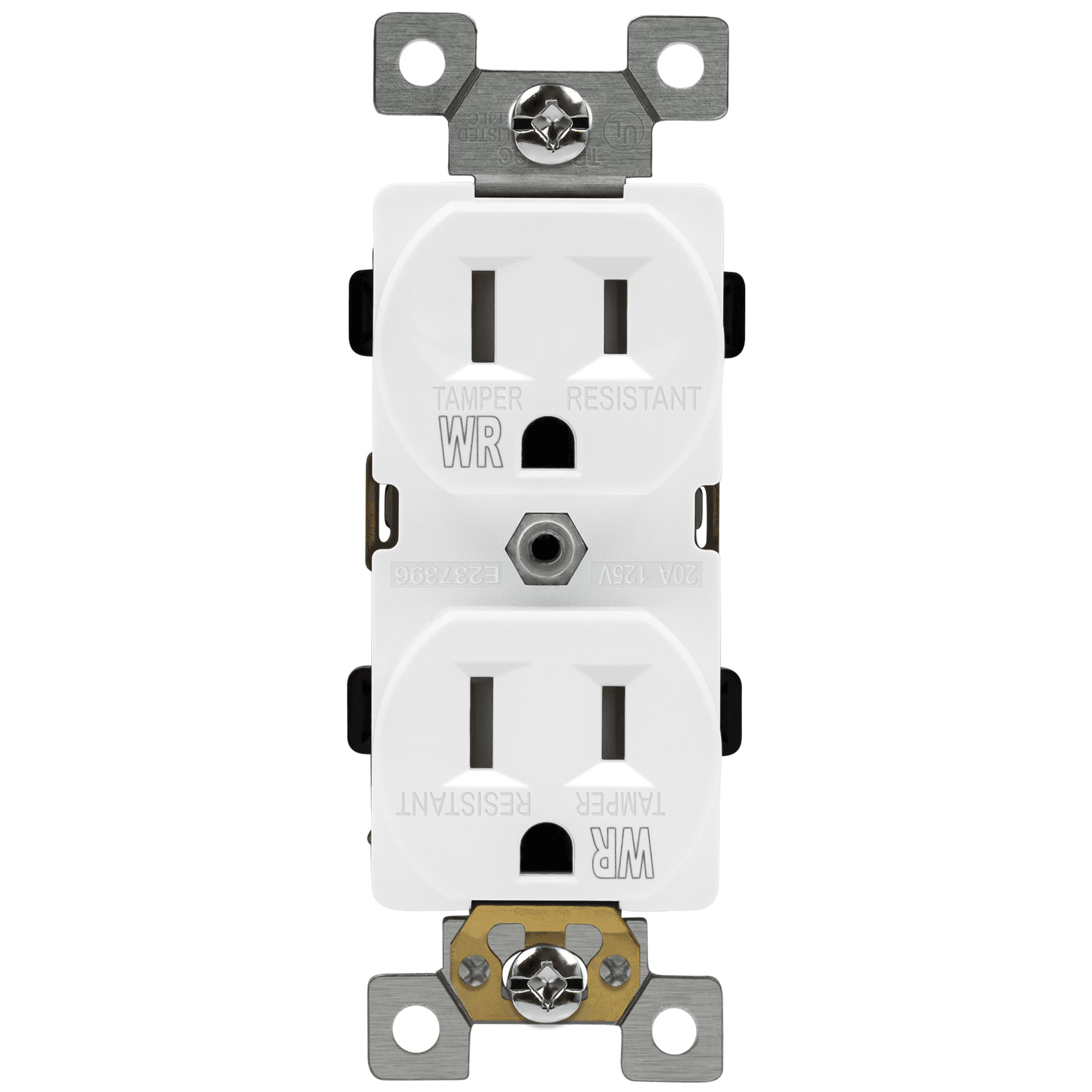 ENERLITES Duplex Receptacle, TamperWeatherResistant, Residential