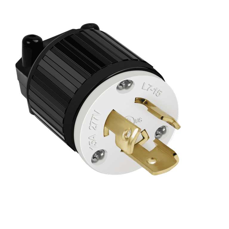 Road & Home 15-Amp-Volt Black 4-Wire Grounding Connector Road & Home 15-Amp-Volt Black 4-Wire Grounding Connector