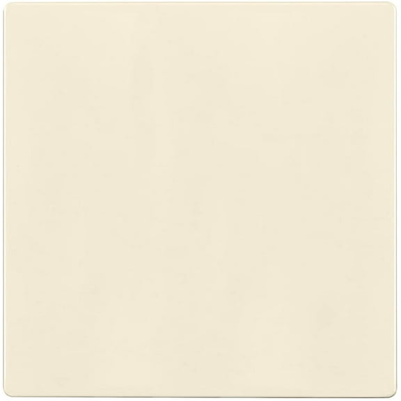 ENERLITES Screwless Double Blank Wall Plate, Child Safe Two Gang Blank Device Outlet Cover, Standard Size, 2-Gang 4.68" x 4.73", Polycarbonate Thermoplastic, UL Listed, SI8802-LA, Glossy, Light Almond