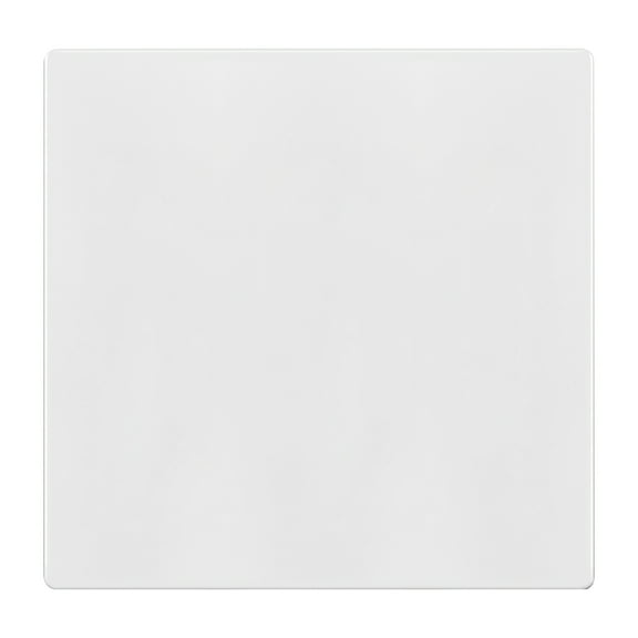 ENERLITES Screwless Double Blank Wall Plate, Child Safe Two Gang Blank Device Outlet Cover, Standard Size, 2-Gang 4.68" x 4.73", Polycarbonate Thermoplastic, UL Listed, Glossy, White