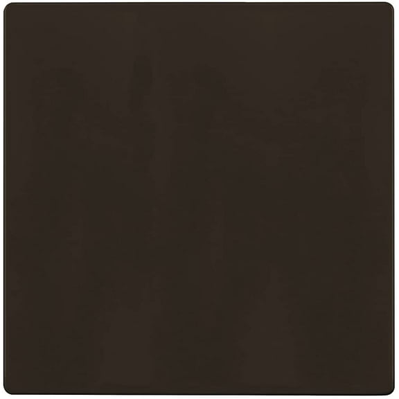 ENERLITES Screwless Double Blank Wall Plate, Child Safe Two Gang Blank Device Outlet Cover, Standard Size, 2-Gang 4.68" x 4.73", Polycarbonate Thermoplastic, UL Listed, SI8802-BR, Glossy, Brown