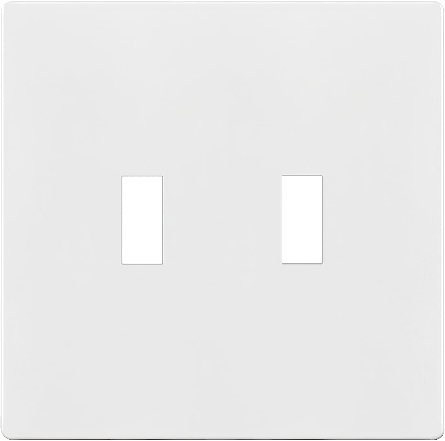 Franklin Brass Tile Double Switch Wall Plate in Light Sand