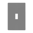 thumbnail image 1 of ENERLITES Screwless Toggle Switch Wall Plate, Child Safe Light Switch Cover, Standard Size 1-Gang 4.68" x 2.93", Unbreakable Polycarbonate Thermoplastic, UL Listed, SI8811-GY, Glossy, Gray, 1 of 4
