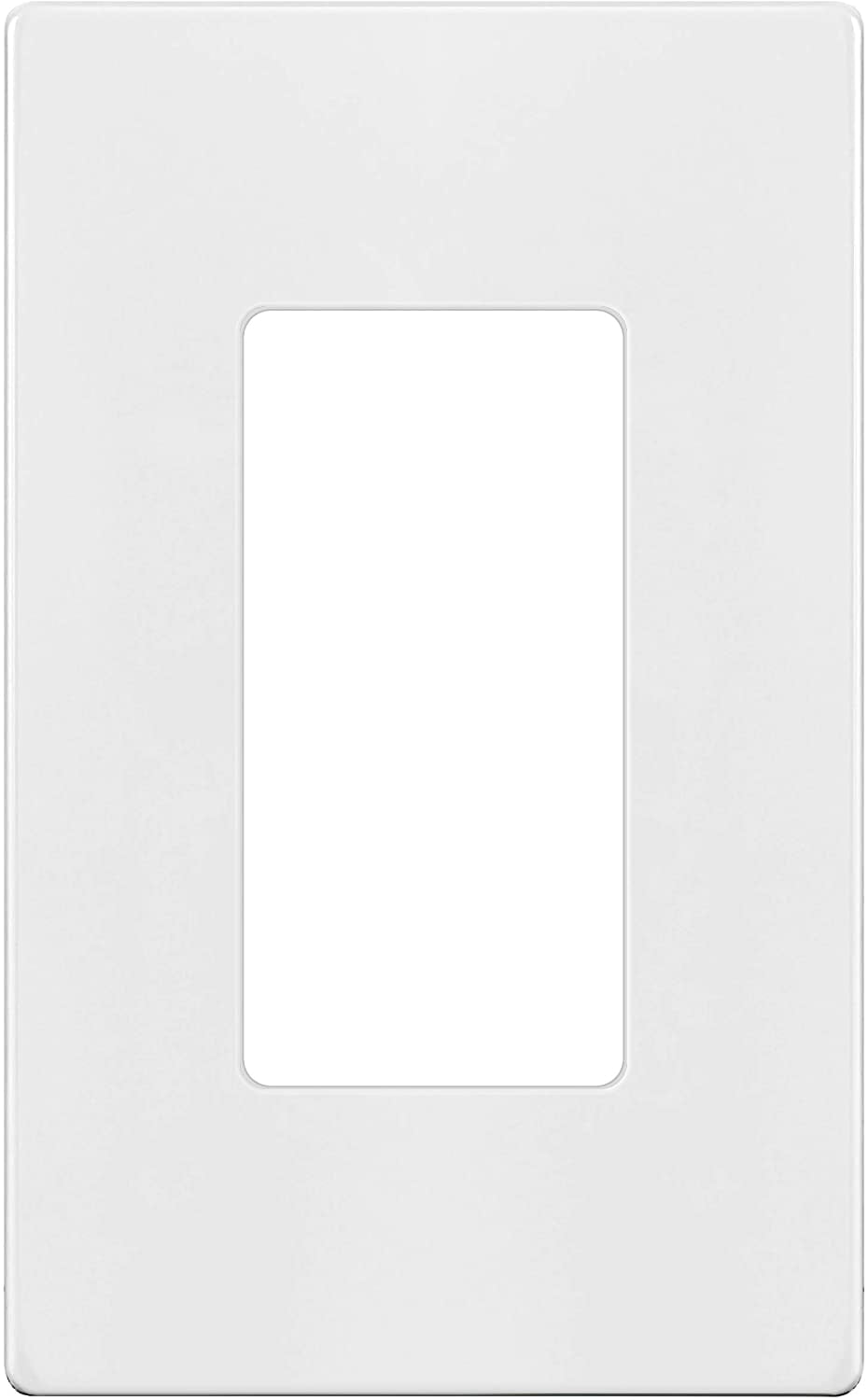 ENERLITES Screwless Wall Plate, Child Safe Decorator Outlet Cover, Size
