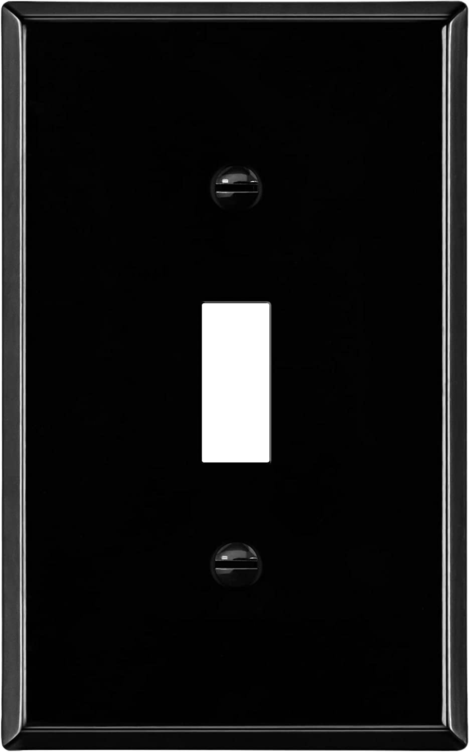 ENERLITES Toggle Light Switch Wall Plate, Size 1-Gang 4.5" X 2.75