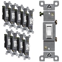 ENERLITES 3 Speed Ceiling Fan Control, Slide Switch, 120VAC, 2.5A ...