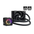 thumbnail image 1 of ENERMAX LIQMAXFLO SR 120 ARGB AIO CPU Liquid Cooler - 60mm VRM Fan up to 3000 RPM, PWM-Controlled Pump, 120mm Radiator, Pressure-Optimized Silent Flow 120mm FDB Fan up to 1800 RPM, 300W TDP - AMD AM5, 1 of 5