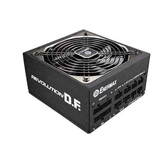 ENERMAX Revolution D.F. 850W 80 Plus Gold 850W, Full Modular, Multi Rail, 7 Year Warranty, Power Supply, ERF850EWT