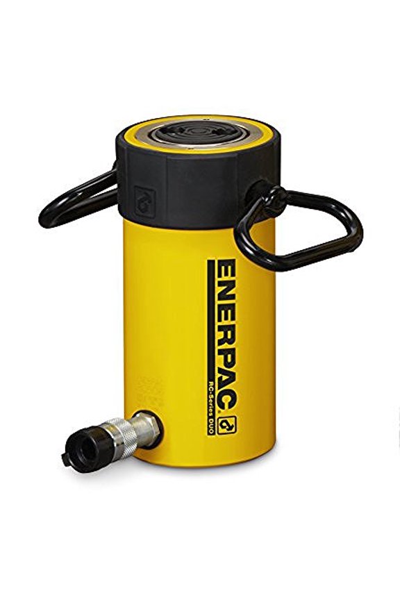 RC-502 Single-Acting Alloy Steel Hydraulic Cylinder with 50 Ton Capacity, Single Port, 2" Stroke