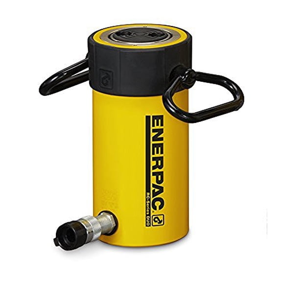 Enerpac RC-502 Single-Acting Alloy Steel Hydraulic Cylinder with 50 Ton Capacity, Single Port, 2" Stroke