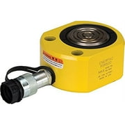 Enerpac RSM-500 Flat Jac Single-Acting Low-Height Hydraulic Cylinder with 50-Ton Capacity, Single Port, 0.63" Stroke Length