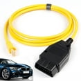 thumbnail image 1 of ENET ESYS 2M Ethernet to OBD Interface Cable for BMW F Series - Engine Diagnostic Tool Compatible With I-Sta, ICOM Coding, Rj45 to OBD2, Bootmod3, Bimmercode Programming, Brushing Hidden Data, 1 of 5