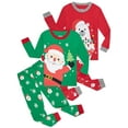 ENFLASH 38T Little Boys Girls Christmas Pajamas 100 Cotton Sleepwear