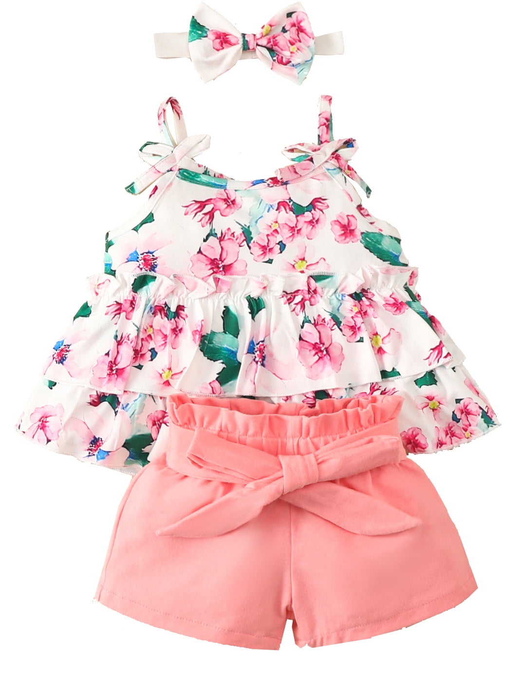 Haute Baby Summer Sizzle Girls Outfit Set main image 1