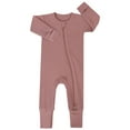 thumbnail image 1 of ATAIKU Unisex Baby 2 Way Zipper Footless Pajamas Ribbed Bamboo Viscose Long Sleeve Footed Sleepers Sleep 'N Play, 1 of 12