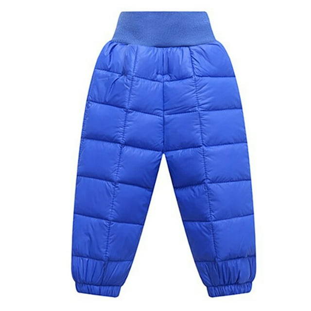 ENFLASH Winter Puffer Snow Pants for Baby Girl BoyToddler Kids Thick
