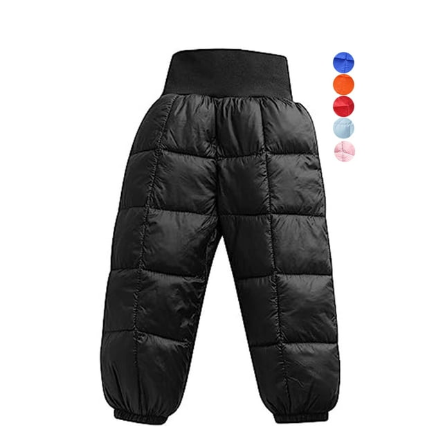ENFLASH Winter Puffer Snow Pants for Baby Girl BoyToddler Kids Thick