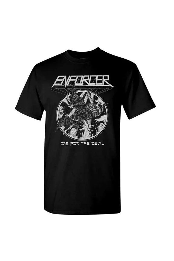 ENFORCER cd lgo DIE FOR THE DEVIL ZENITH Official SHIRT LRG new