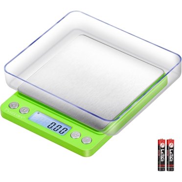 PreAsion Digital Gram Jewelry Scale – 500g/0.01g Precision For Gold, Coins & Kitchen – Includes File!