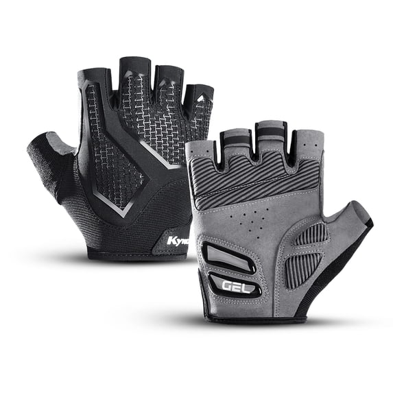 ENFOURCLASS Half Finger MTB Gloves - Shock Absorption & Breathable Grip for Cycling Training