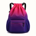 thumbnail image 1 of ENFOURCLASS High-Capacity Drawstring Backpack with Strap Pocket for Training & Travel, 1 of 17