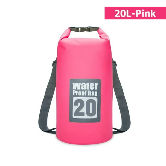 ENFOURCLASS IPX8 Waterproof Dry Bag (5L/10L/15L/20L/30L) - Foldable Roll-Top for Kayaking, Swimming & Beach Camping