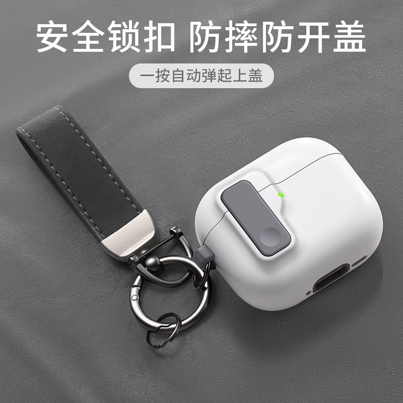 ENFOURCLASS Luxury Shockproof AirPods Case with Hook for AirPods Pro 2 ENFOURCLASS Luxury Shockproof AirPods Case with Hook for AirPods Pro 2