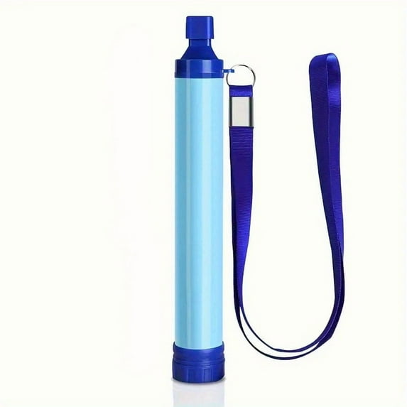 ENFOURCLASS Personal Water Filtration Straw (Outdoor, Emergency Survival Gear) - For Camping, Hiking, Climbing, Backpacking