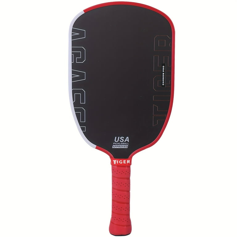 ENFOURCLASS Tiger Agassi Pro Carbon Fiber Pickleball Paddle (16mm