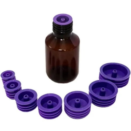 ENFit Medicine Bottle Adapters - Qty 5 19-22.5mm