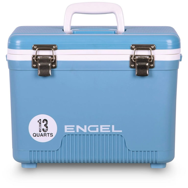 ENGEL 13 Qt Large Capacity Foam Chest Ice Cooler - Leak-Proof
