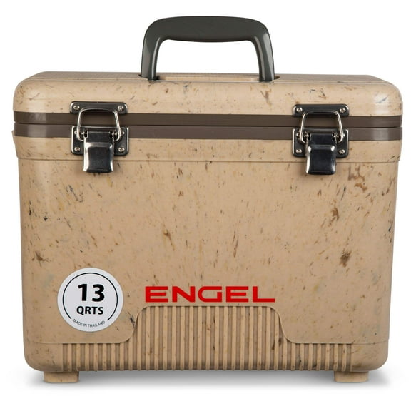 ENGEL 13 Qt Leak-Proof Compact Insulated Drybox Cooler - Camo