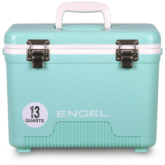 ENGEL 13 Qt Leak-Proof Compact Insulated Drybox Cooler - Seafoam