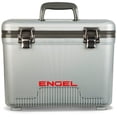 thumbnail image 1 of ENGEL 13 Qt Leak-Proof Compact Insulated Drybox Cooler - Silver, 1 of 12