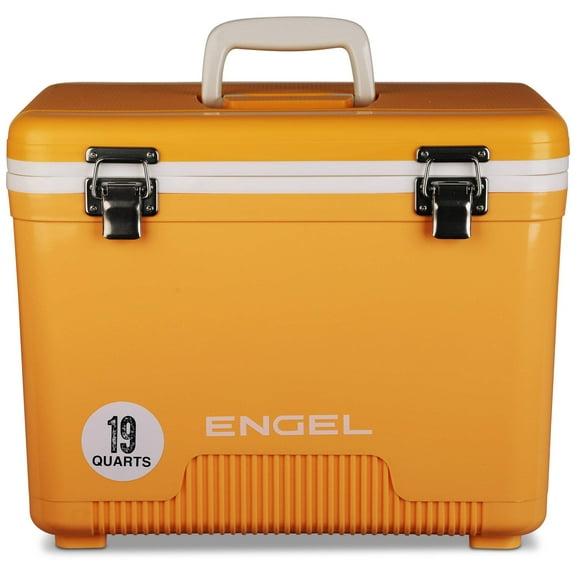 ENGEL 19 Qt Leak-Proof Compact Insulated Drybox Cooler - Iced Mango