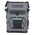 thumbnail image 1 of ENGEL 25 Qt Insulated Backpack Cooler BP25 - 24 Cans, Dark Gray/Seafoam, 1 of 9