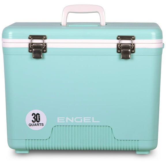 ENGEL 30 Qt Leak-Proof Compact Insulated Drybox Cooler - Seafoam