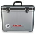 thumbnail image 1 of ENGEL 30 Qt Leak-Proof Compact Insulated Drybox Cooler - Silver, 1 of 7